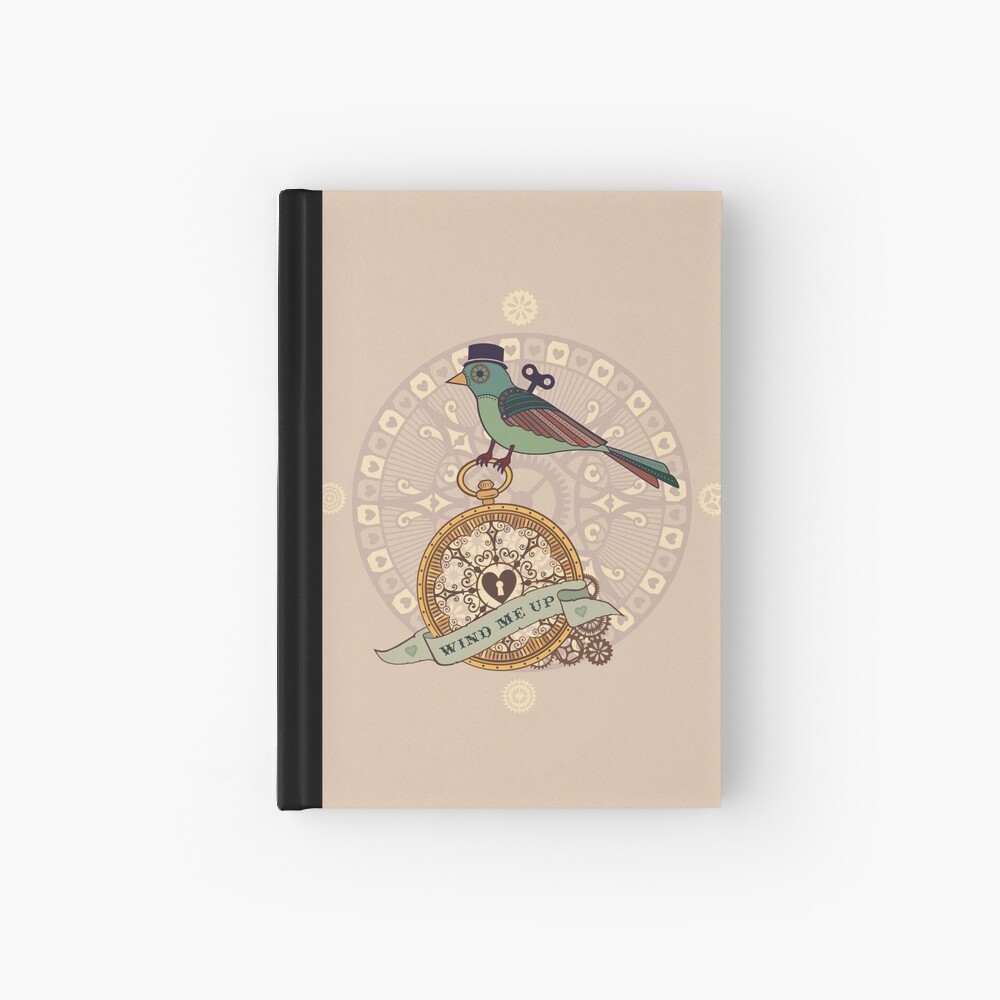 Wind me Up Hardcover Journal
