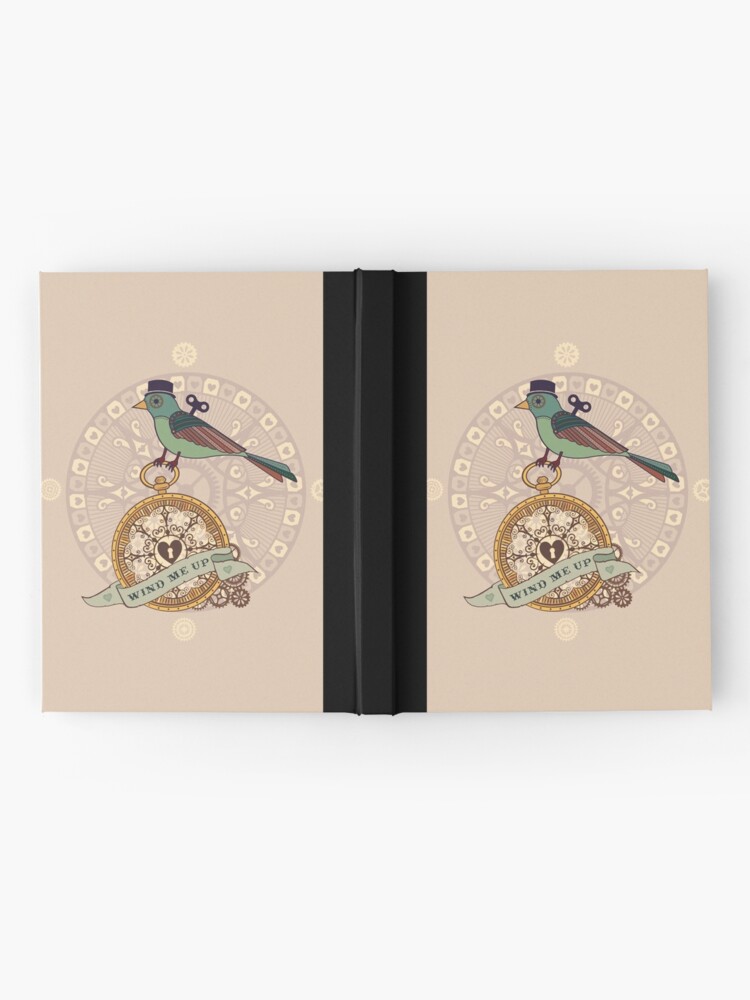 Alternate view of Wind me Up Hardcover Journal