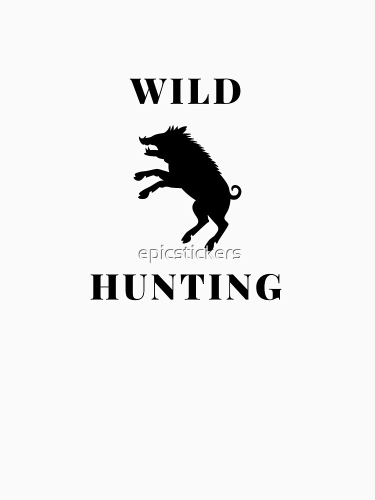 “Wild Boar Hunting Design for Boar Hunters” T-shirt for Sale by