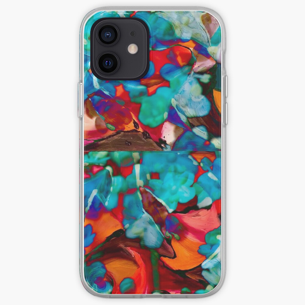 multiform colored shapes abstract art iPhone Case & Cover
