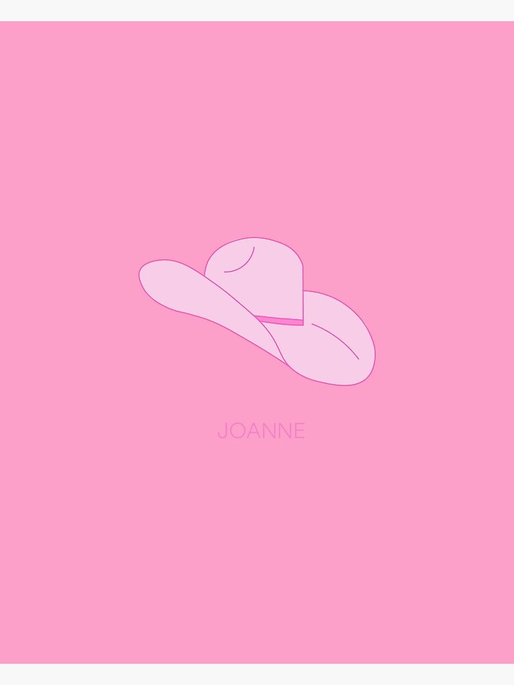 joanne pink hat