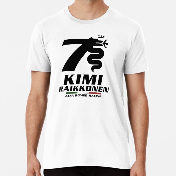Kimi Raikkonen Alfa Romeo Racing Premium T-Shirt