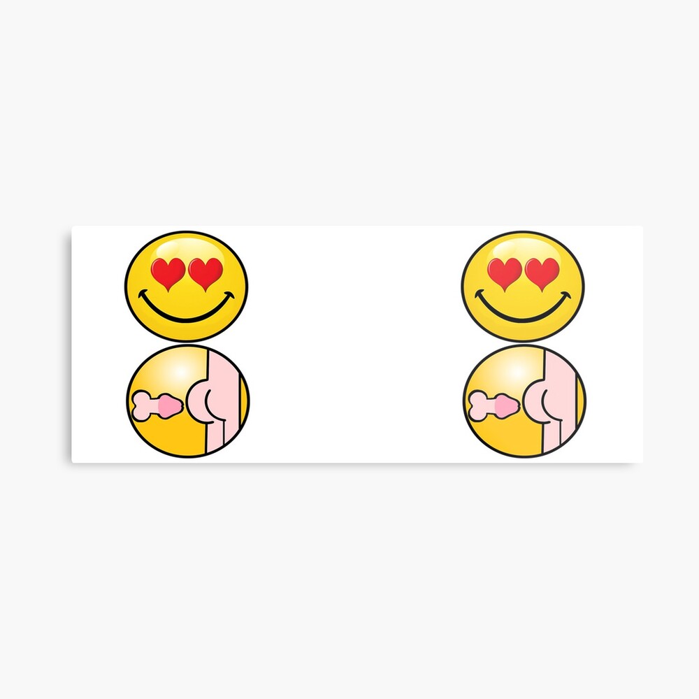 I love Anal Emoji | Photographic Print