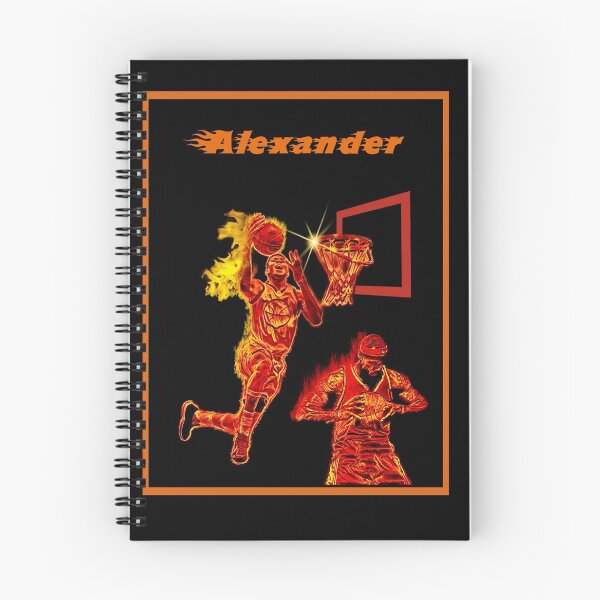 Artikelvorschau, Alexander feuriger Basketballspieler entworfen und verkauft von Attiva.