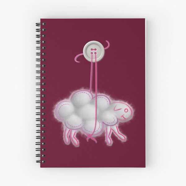 Item preview, Button Sheep - Pinky designed and sold by Sunflow.