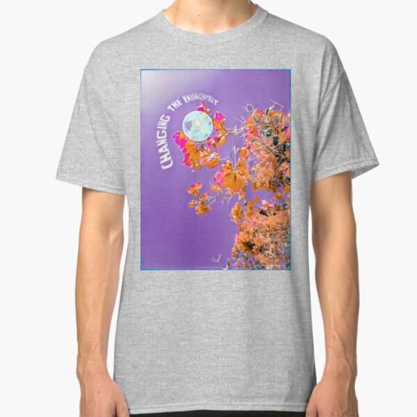 Changing the Environment purple poster Classic T-Shirt