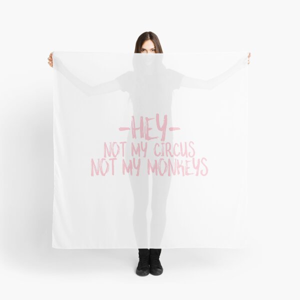 Item preview, hey not my circus not my monkeys designed and sold by Department61.