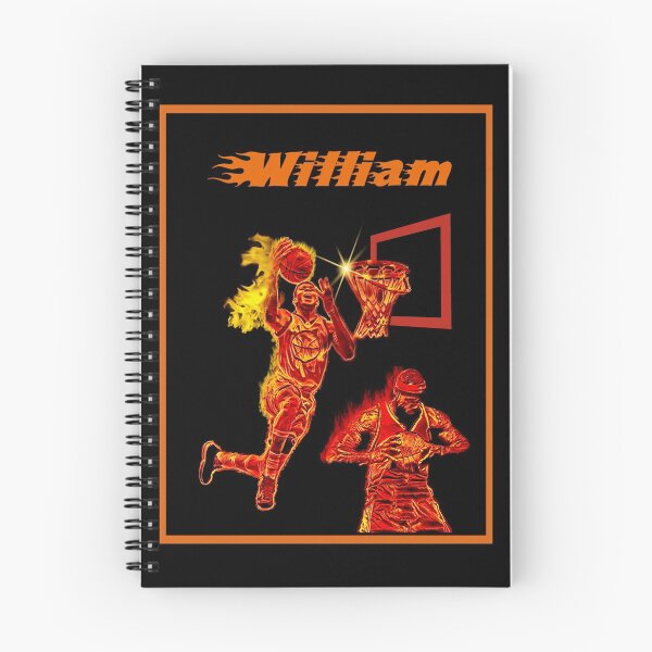 Artikelvorschau, William feuriger Basketballspieler entworfen und verkauft von Attiva.