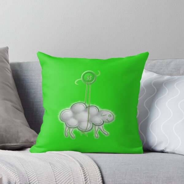 Item preview, Button Sheep - Grass designed and sold by Sunflow.