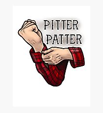 Pitter patter Photographic Print
