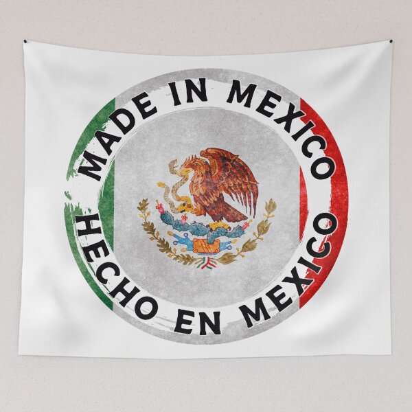 Item preview, Hecho En México Bandera Mexicana Grunge Angustiado Hecho En México designed and sold by Travel Time.