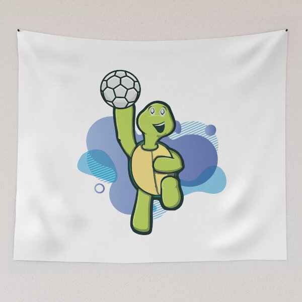 Item preview, funny hanball turtle designed and sold by eiwo87.