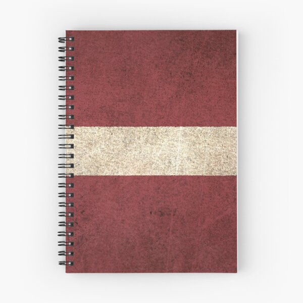 Item preview, Old and Worn Distressed Vintage Flag of Latvia designed and sold by JeffBartels.