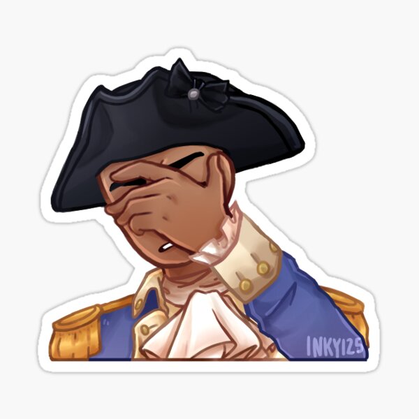 Item preview, Washington Facepalm designed and sold by Inky125.