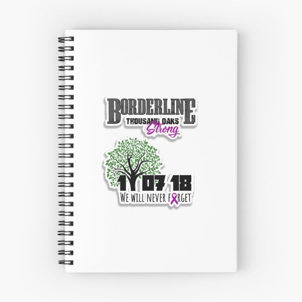 Item preview, Borderline Shooting  New Design | 11 07 18 | Thousand Oaks Strong designed and sold by PureCreations.