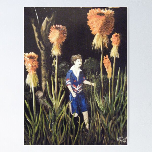 Item preview, I Run Through Giant Bush Lanterns designed and sold by Kathleen Duronio.