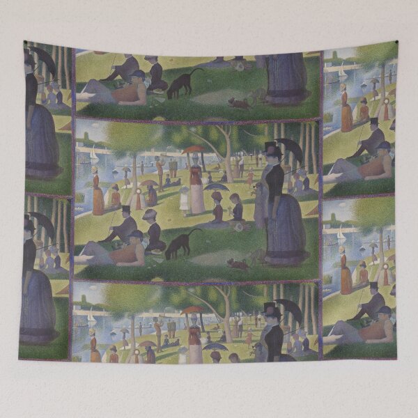Item preview, A Sunday on La Grande Jatte designed and sold by Vintage Designs +.