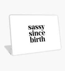 Vinilo para portátil Sassy desde su nacimiento