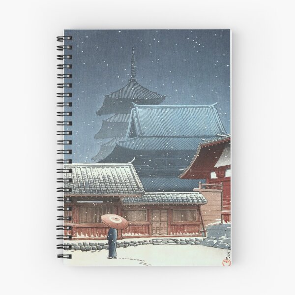 Artikelvorschau, Tennô-ji-Tempel in Osaka Hasui Kawase Shin Hanga entworfen und verkauft von RBEnt.