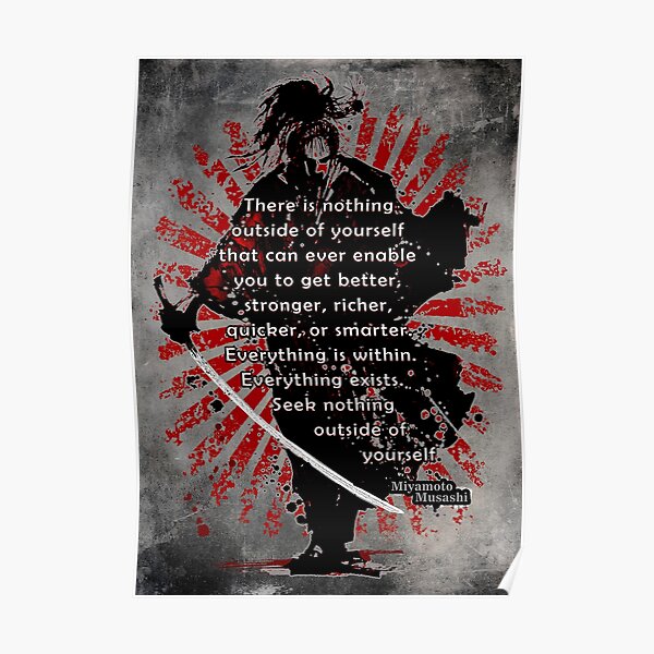 Samurai, musashi miyamoto , Poster