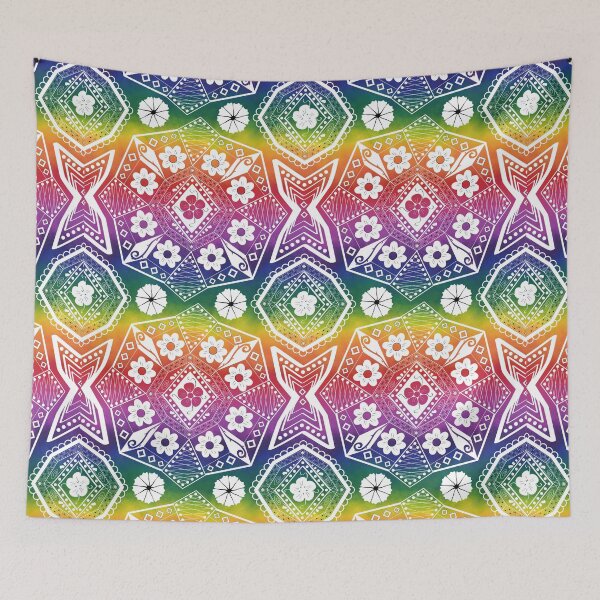 Item preview, Colorful rainbow pysanky  designed and sold by EverHigh.