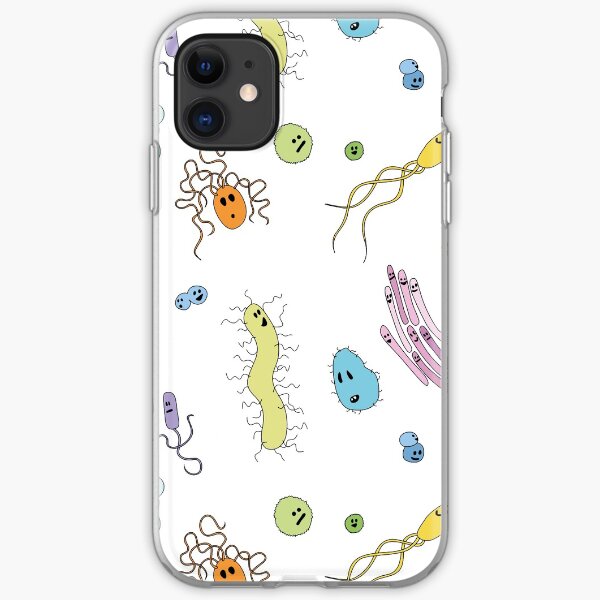 We're With Stupid (Smart Microbes) - For Light Shirts iPhone Soft Case