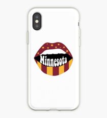 Minnesota Lips iPhone Case