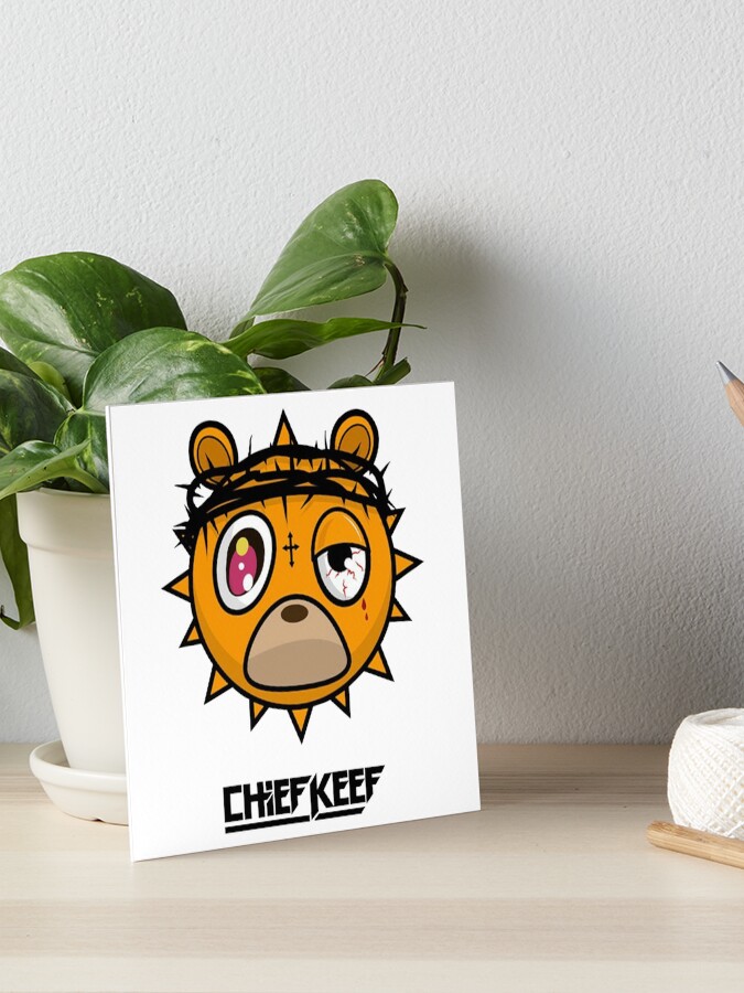 "Chief Keef Nobody" Art Board Print for Sale by regalthreads Redbubble