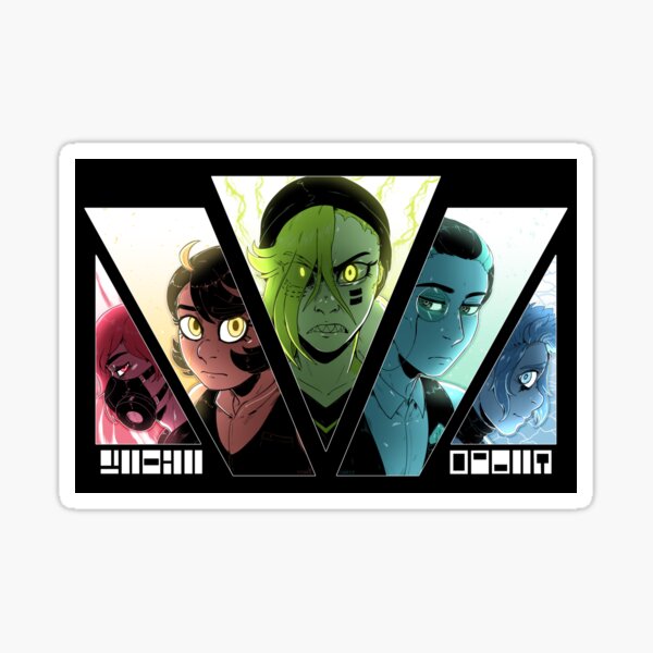 Vindicaris Character Cuts 2019 Sticker