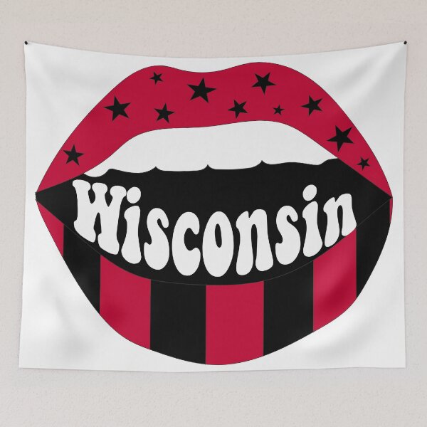 Item preview, Wisconsin Lips designed and sold by Jenae Osborne.