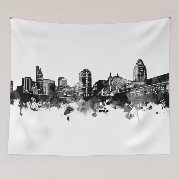 Item preview, cincinnati skyline designed and sold by BekimART.