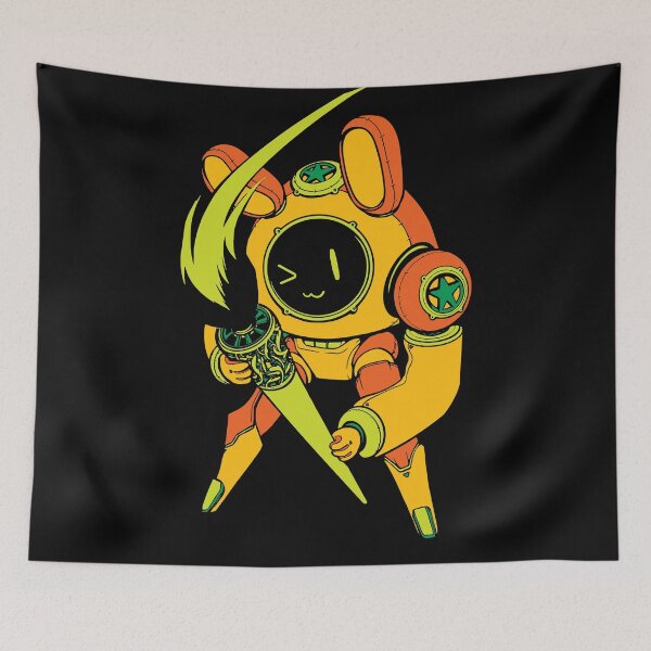 Item preview, Bunny Bot - Neon Citrus designed and sold by banditjoj.