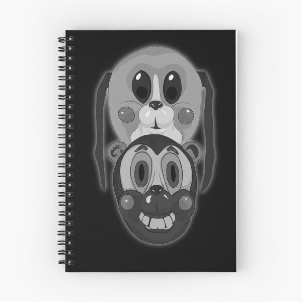 Item preview, Hazel and Cha-Cha Masks - Black and White designed and sold by SimplyConnor.