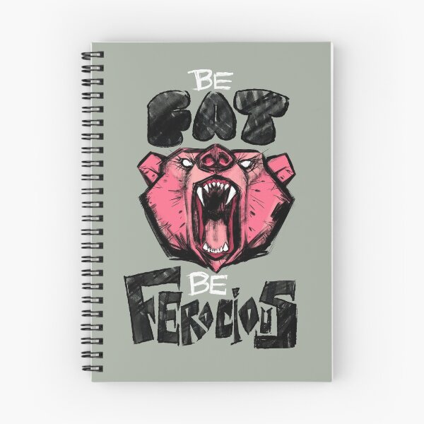 Item preview, Ser gordo ser feroz designed and sold by Fable.