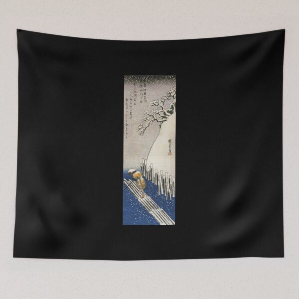 Item preview, Man On A Raft by Utagawa Hiroshige (Reproduction) designed and sold by Classic Visions Gallery.