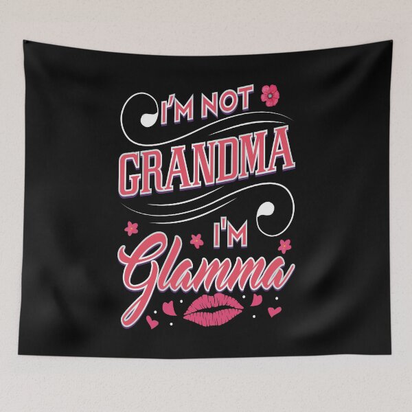 Aperçu de l'œuvre Je ne suis pas grand-mère je suis Glamma créée et vendue par MagicSD Designs.