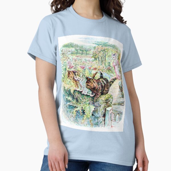 Item preview, Beatrix Potter - Kittens Playing on a Wall designed and sold by forgottenbeauty.