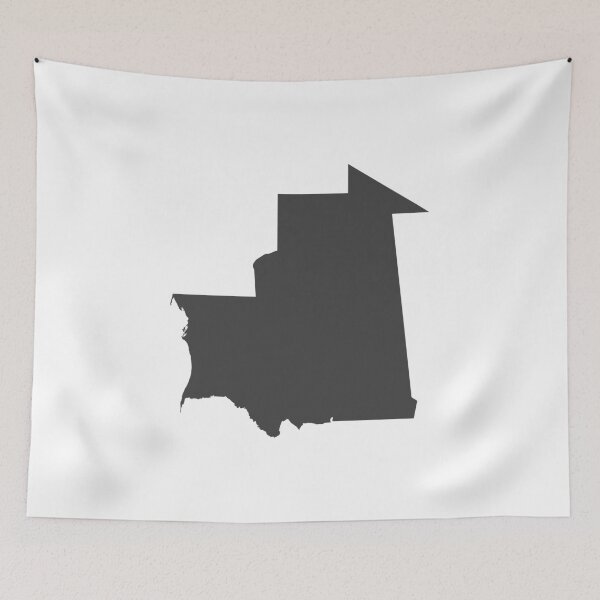 Item preview, Mauritania Love in Charcoal designed and sold by Maren Misner.