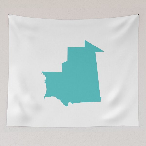 Item preview, Mauritania Love in Teal designed and sold by Maren Misner.