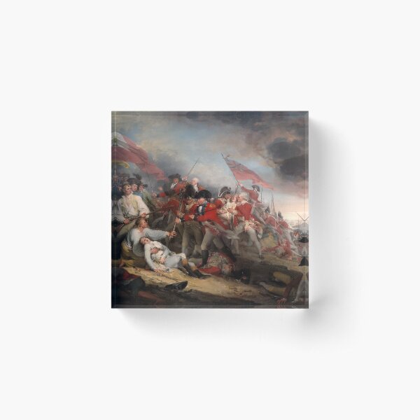 Aperçu de l'œuvre La mort du général Warren à la bataille de Bunker's Hill le 17 juin 1775 par John Trumbull créée et vendue par allhistory.