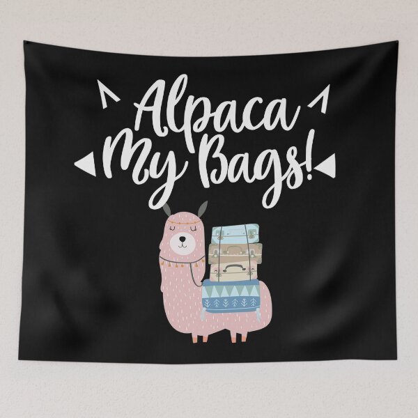 Item preview, Alpaca My Bags designed and sold by RecessRebellion.