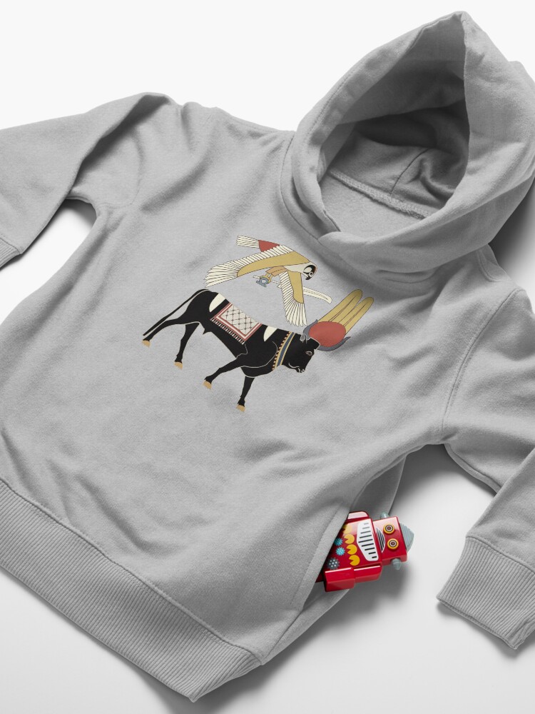 Alternate view of Apis Bull Toddler Pullover Hoodie