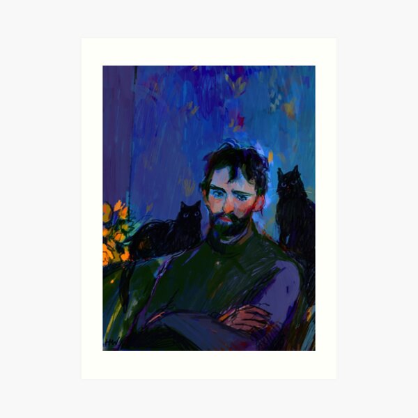 Bobby at Home Art Print