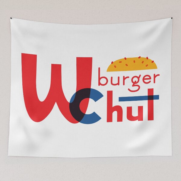 Item preview, WcBurger Hut - Burger King Parody designed and sold by banditjoj.