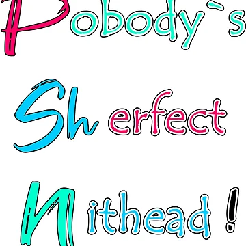 Artwork thumbnail, Nobody's Perfect by Raeolus