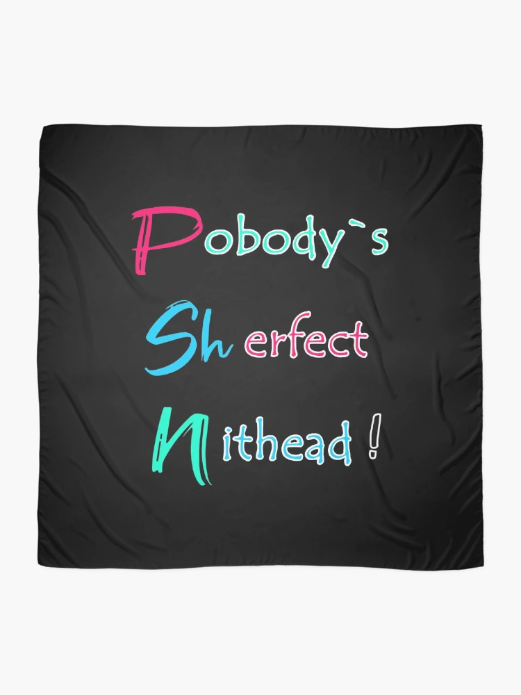 Thumbnail 2 of 3, Scarf, Nobody's Perfect designed and sold by Raeolus.
