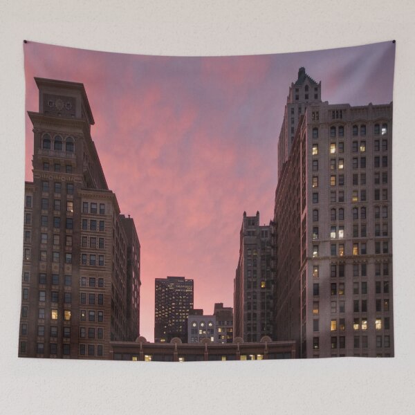 Item preview, Atardecer de Chicago designed and sold by RILEY J MEDIA.