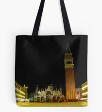 Night time in St Marco Square, Venice, Italy Tote Bag