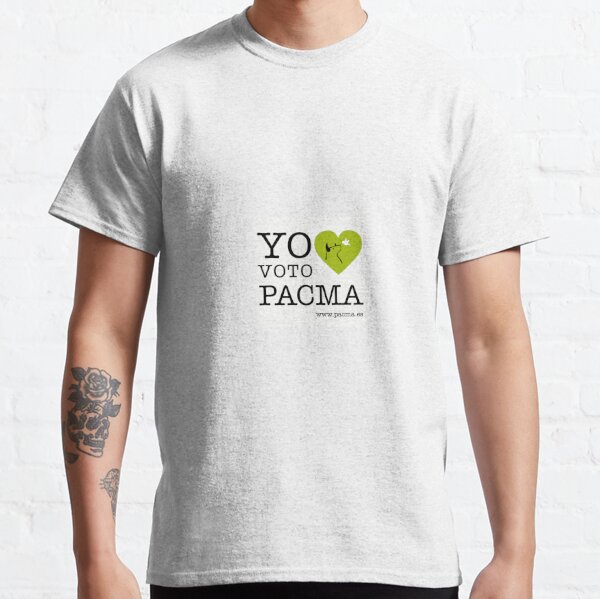 PACMA Partido Animalista Camiseta clásica