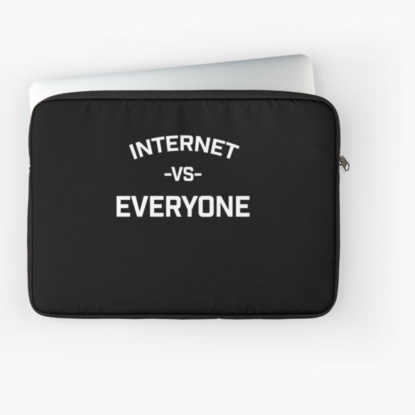 the internet vs everybody Laptop Sleeve